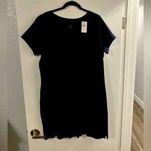 J. Jill cotton t-shirt dress. New.